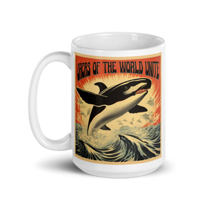 Orcas Unite Large Mug
