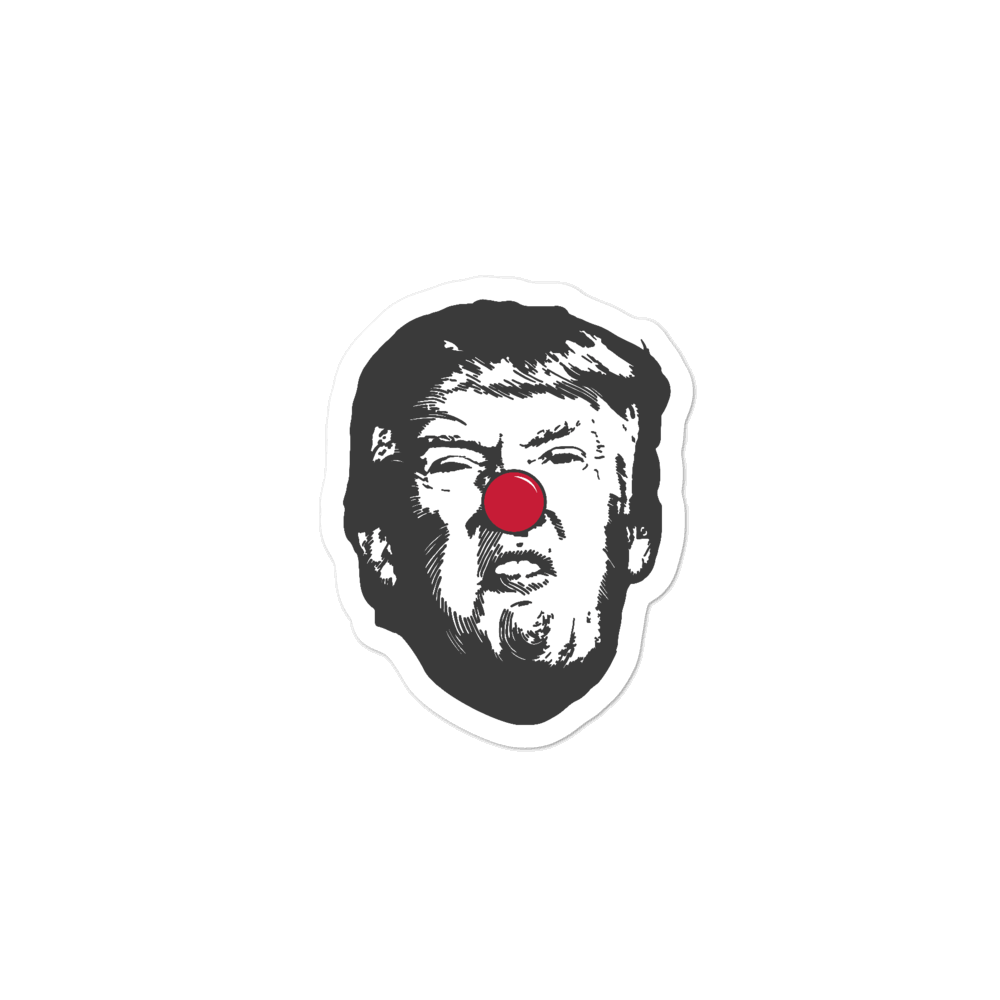 Trump Clown Sticker