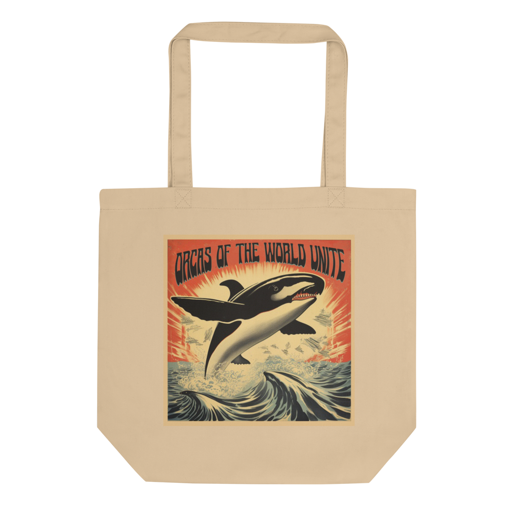Orcas Unite Eco Tote Bag